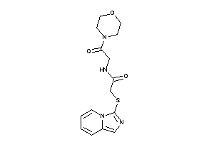 2-(imidazo[1,5-a]pyridin-3-ylthio)-N-(2-keto-2-morpholino-ethyl)acetamide