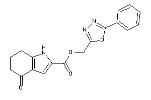 4-keto-1,5,6,7-tetrahydroindole-2-carboxylic Acid (5-phenyl-1,3,4-oxadiazol-2-yl)methyl Ester