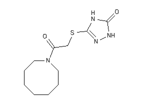 3-[[2-(azocan-1-yl)-2-keto-ethyl]thio]-1,4-dihydro-1,2,4-triazol-5-one