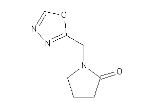 1-(1,3,4-oxadiazol-2-ylmethyl)-2-pyrrolidone