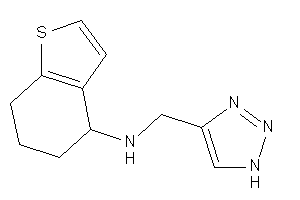 4,5,6,7-tetrahydrobenzothiophen-4-yl(1H-triazol-4-ylmethyl)amine