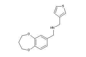 3,4-dihydro-2H-1,5-benzodioxepin-7-ylmethyl(3-thenyl)amine