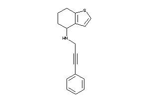 3-phenylprop-2-ynyl(4,5,6,7-tetrahydrobenzothiophen-4-yl)amine