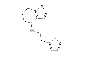 4,5,6,7-tetrahydrobenzothiophen-4-yl(2-thiazol-5-ylethyl)amine