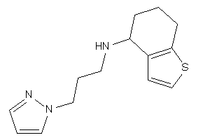 3-pyrazol-1-ylpropyl(4,5,6,7-tetrahydrobenzothiophen-4-yl)amine