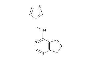 Image of 6,7-dihydro-5H-cyclopenta[d]pyrimidin-4-yl(3-thenyl)amine
