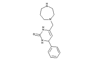 6-(1,4-diazepan-1-ylmethyl)-4-phenyl-3,4-dihydro-1H-pyrimidin-2-one