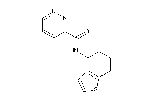 N-(4,5,6,7-tetrahydrobenzothiophen-4-yl)pyridazine-3-carboxamide