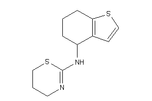 5,6-dihydro-4H-1,3-thiazin-2-yl(4,5,6,7-tetrahydrobenzothiophen-4-yl)amine