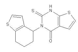 3-(4,5,6,7-tetrahydrobenzothiophen-4-yl)-2-thioxo-1H-thieno[2,3-d]pyrimidin-4-one