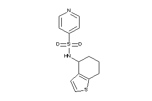 N-(4,5,6,7-tetrahydrobenzothiophen-4-yl)pyridine-4-sulfonamide