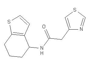 N-(4,5,6,7-tetrahydrobenzothiophen-4-yl)-2-thiazol-4-yl-acetamide