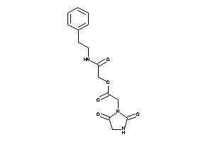 Image of 2-(2,5-diketoimidazolidin-1-yl)acetic Acid [2-keto-2-(phenethylamino)ethyl] Ester