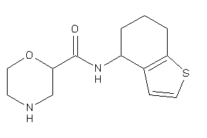 N-(4,5,6,7-tetrahydrobenzothiophen-4-yl)morpholine-2-carboxamide