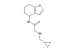 2-(cyclopropylmethylamino)-N-(4,5,6,7-tetrahydrobenzothiophen-4-yl)acetamide