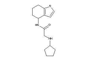 2-(cyclopentylamino)-N-(4,5,6,7-tetrahydrobenzothiophen-4-yl)acetamide