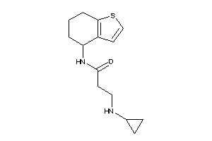 3-(cyclopropylamino)-N-(4,5,6,7-tetrahydrobenzothiophen-4-yl)propionamide