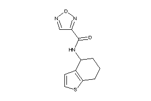 N-(4,5,6,7-tetrahydrobenzothiophen-4-yl)furazan-3-carboxamide