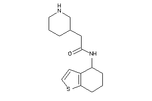 2-(3-piperidyl)-N-(4,5,6,7-tetrahydrobenzothiophen-4-yl)acetamide