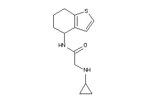 2-(cyclopropylamino)-N-(4,5,6,7-tetrahydrobenzothiophen-4-yl)acetamide
