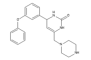 4-(3-phenoxyphenyl)-6-(piperazinomethyl)-3,4-dihydro-1H-pyrimidin-2-one