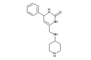 4-phenyl-6-[(4-piperidylamino)methyl]-3,4-dihydro-1H-pyrimidin-2-one