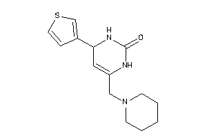 6-(piperidinomethyl)-4-(3-thienyl)-3,4-dihydro-1H-pyrimidin-2-one