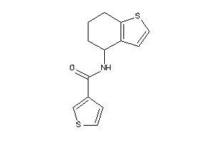 N-(4,5,6,7-tetrahydrobenzothiophen-4-yl)thiophene-3-carboxamide