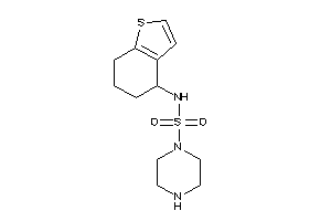 N-(4,5,6,7-tetrahydrobenzothiophen-4-yl)piperazine-1-sulfonamide