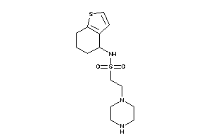 2-piperazino-N-(4,5,6,7-tetrahydrobenzothiophen-4-yl)ethanesulfonamide