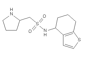 1-pyrrolidin-2-yl-N-(4,5,6,7-tetrahydrobenzothiophen-4-yl)methanesulfonamide