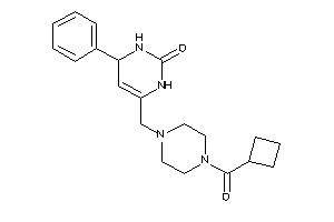 6-[[4-(cyclobutanecarbonyl)piperazino]methyl]-4-phenyl-3,4-dihydro-1H-pyrimidin-2-one