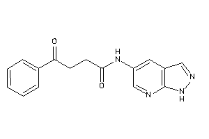 4-keto-4-phenyl-N-(1H-pyrazolo[3,4-b]pyridin-5-yl)butyramide