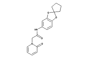 2-(2-keto-1-pyridyl)-N-spiro[1,3-benzodioxole-2,1'-cyclopentane]-5-yl-acetamide
