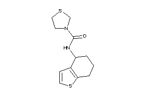 Image of N-(4,5,6,7-tetrahydrobenzothiophen-4-yl)thiazolidine-3-carboxamide