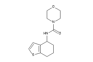 N-(4,5,6,7-tetrahydrobenzothiophen-4-yl)morpholine-4-carboxamide