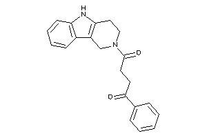 1-phenyl-4-(1,3,4,5-tetrahydropyrido[4,3-b]indol-2-yl)butane-1,4-dione