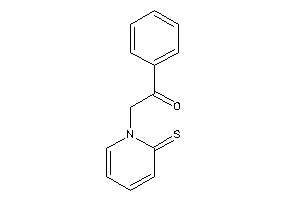 Image of 1-phenyl-2-(2-thioxo-1-pyridyl)ethanone