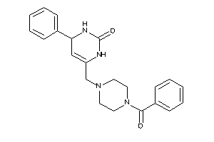 6-[(4-benzoylpiperazino)methyl]-4-phenyl-3,4-dihydro-1H-pyrimidin-2-one