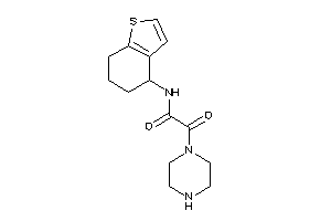 2-keto-2-piperazino-N-(4,5,6,7-tetrahydrobenzothiophen-4-yl)acetamide