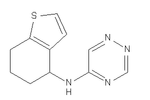 4,5,6,7-tetrahydrobenzothiophen-4-yl(1,2,4-triazin-5-yl)amine