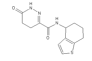 6-keto-N-(4,5,6,7-tetrahydrobenzothiophen-4-yl)-4,5-dihydro-1H-pyridazine-3-carboxamide