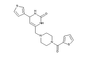 6-[[4-(2-thenoyl)piperazino]methyl]-4-(3-thienyl)-3,4-dihydro-1H-pyrimidin-2-one