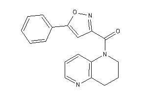 Image of 3,4-dihydro-2H-1,5-naphthyridin-1-yl-(5-phenylisoxazol-3-yl)methanone
