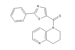 3,4-dihydro-2H-1,5-naphthyridin-1-yl-(2-phenylthiazol-5-yl)methanone
