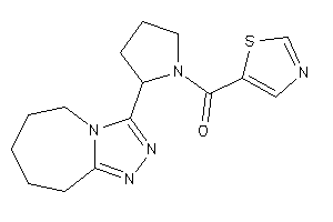 [2-(6,7,8,9-tetrahydro-5H-[1,2,4]triazolo[4,3-a]azepin-3-yl)pyrrolidino]-thiazol-5-yl-methanone