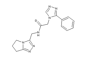 N-(6,7-dihydro-5H-pyrrolo[2,1-c][1,2,4]triazol-3-ylmethyl)-2-(3-phenyl-1,2,4-triazol-4-yl)acetamide