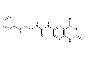 1-(2-anilinoethyl)-3-(2,4-diketo-1H-pyrido[2,3-d]pyrimidin-6-yl)urea