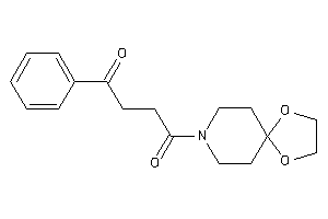 1-(1,4-dioxa-8-azaspiro[4.5]decan-8-yl)-4-phenyl-butane-1,4-dione