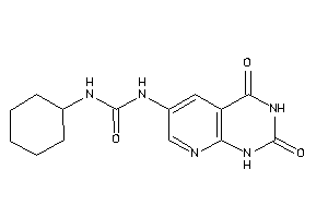 1-cyclohexyl-3-(2,4-diketo-1H-pyrido[2,3-d]pyrimidin-6-yl)urea